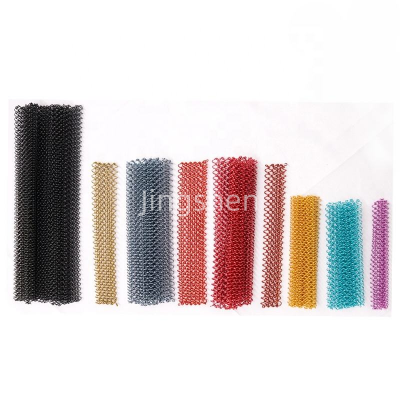 Decorative Metal Mesh Curtains, Woven Metal Flexible Mesh Curtains, Indoor Ceiling Curtains photo-3