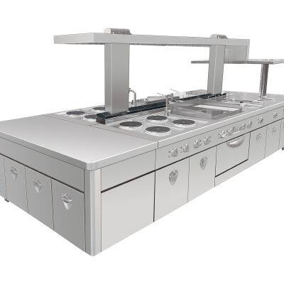 High-End Luxury Combination Range Oven With Multiple Cooking Functions for Restaurant photo-2