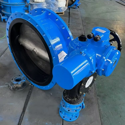 Pneumatic/Electric Flange Butterfly Valve Wafer Cast Steel Iron Soft Seal Seat Versatile Actuation Butterfly Valve photo-6