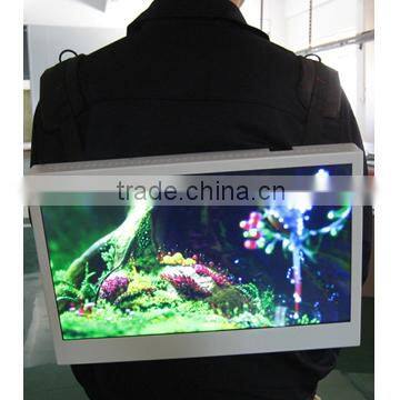18.5 Inch Backpack Wifi Android and 3G Networking Advertising Player/ Backpack Led Media Player Advertising Displayer Equipment photo-5