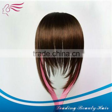 High qulaity silk tangle free european hair Hair bangs/fringes