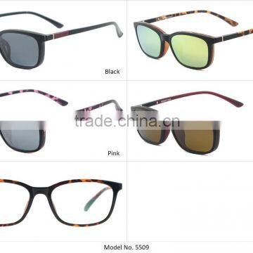 Tr90 Plastic Optical Frame With Polarized Clip on Sunglasses photo-6