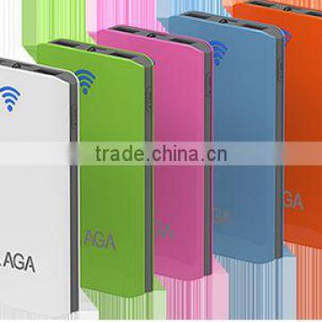 AGA Smart 10000mAh Power Bank for Iphone | Portable Small USB Lithium Battery Charger | Mini Power Supply for Digital Devices photo-3