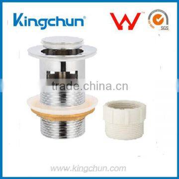 Best Selling Watermark (K801) Basin Waste Fitting Pop Up with Overflow Chrome plated