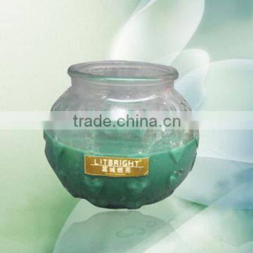 Professional factory cheap hotsale fruit glass jar candle