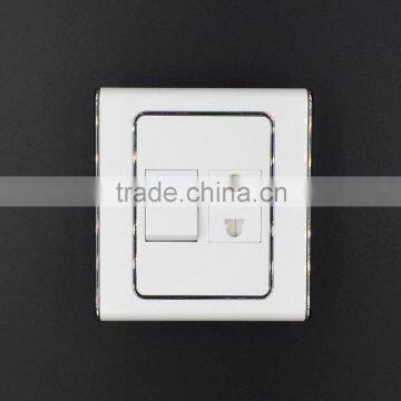 C series switch with socket outlet