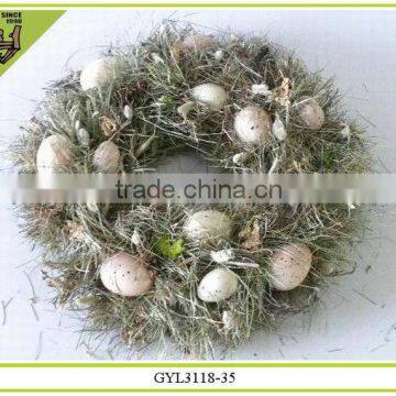2015 New Design Easter Decorative Egg Wreath
