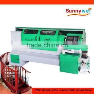 Hot CNC wood lathe machine price