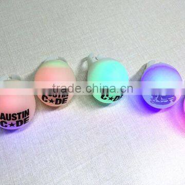 Round Electronic luminous ring, Led lighting finger ring can printing logo