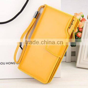 Baellerry Women Many Candy Colors Red Clutch Bifold Purse Wallet photo-4