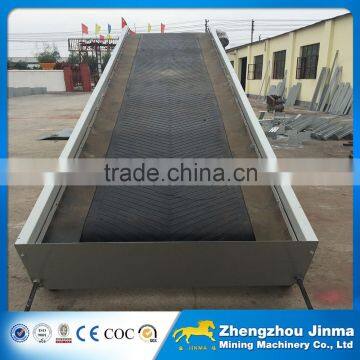 flat Waste Sorting Belt Conveyor for soil waste