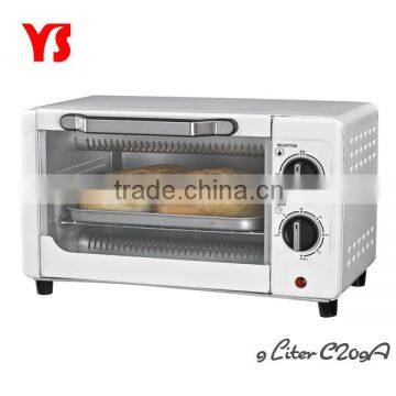 2 slice 9L promotional small toaster oven