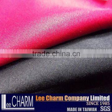 Polyester Blend Nylon Stretch Satin Fabric photo-6