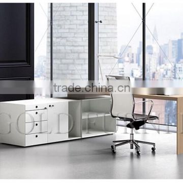 Modern Design Layout With Wood Bookcase Executive Office Desk (SZ-OD200)