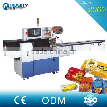 Extra Accuracy Wet Tissue Flow Wrap Machine For Packaging