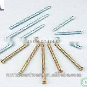 high quality different color galvanized concrete screw