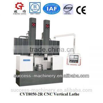 CVT8050-2R vertical cnc lathe machine China cnc lathe machine