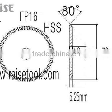 Locksmith tools!FP16 HSS key cutters used for JMA PROCODE key machine