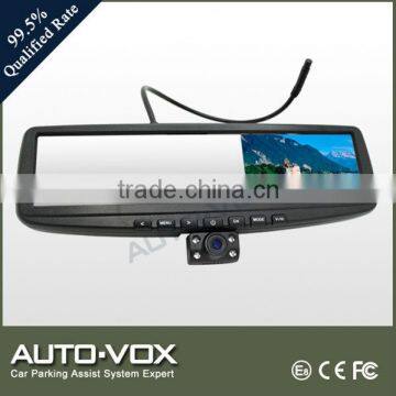 1080P HD car rear view mirror monitor with DVR function