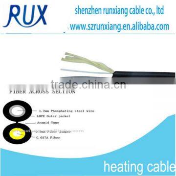 self-surporting fiber optical patch cord jumper cable