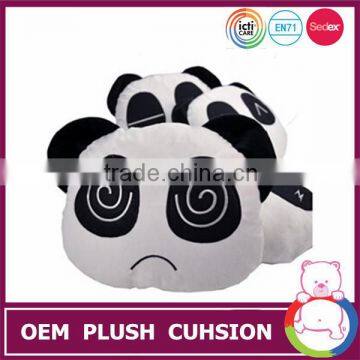 2015 China unique cushion panda shaped novelty pillow