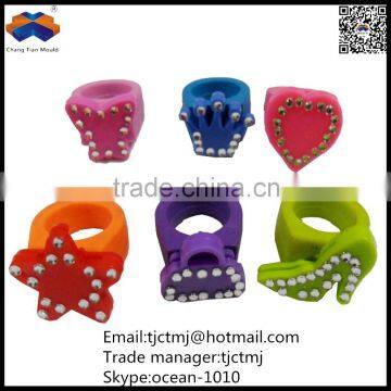 Fashionable Customized High Quality OEM Silicone Rubber Ring Silicone Rubber Ring Mould photo-2