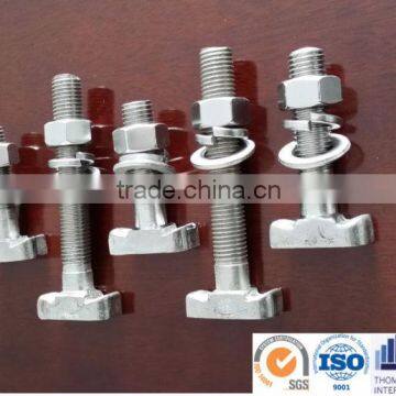 t bolt/anchor bolt for anchor channel with stainless steel