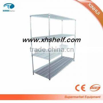 High quality double side metal chrome wire shelving