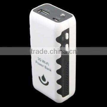 Portable 5200mAh Power Bank wireless 3G WiFi Router