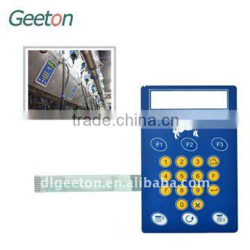 Screen Printing Custom Tactile Metal Dome Membrane Switch With LED Backlight