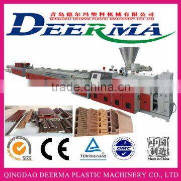 Wood Plastic Composite skirting board machine