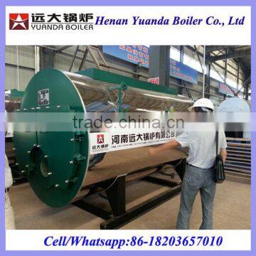 Small capacity Diesel fired Hot water and Steam boiler