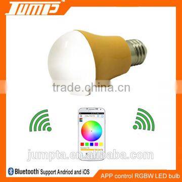 Competitive price dimmable multi-colors light wireless APP bluetooth led bulb