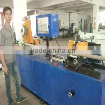 High efficiency paper tube rewinding & cutting machine