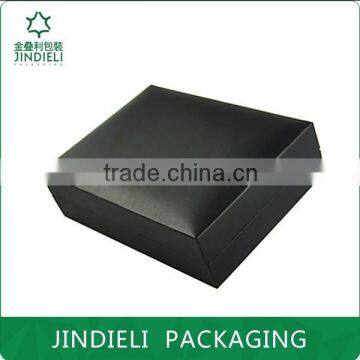 black leather discount packaging gift box