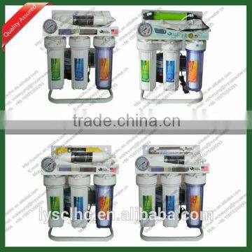 6 stage PP GAC UDF CTO RO MINERAL T33 under sink filter system/home ro filter system