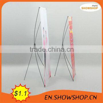 Promotional Trade Show Banner Stand/advertising Frame With Graphic X Banner