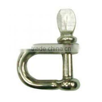 5/32" Stainless D Shackle