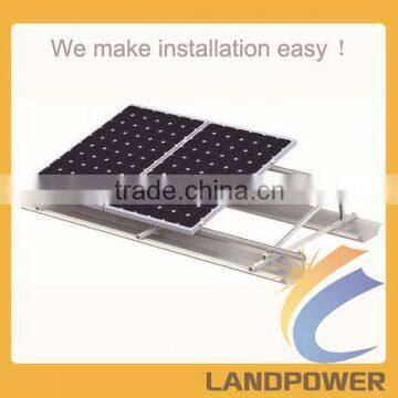 Ballasted Roof Mount for Commercial and Residential Solar Installation