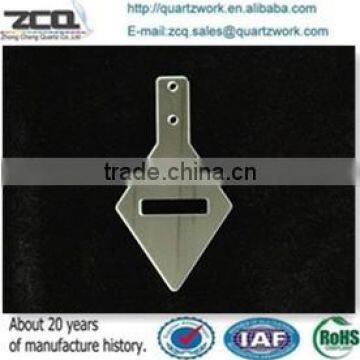 CNC Machined Perforated Sqaure Shape Quartz Glass Sheet photo-2