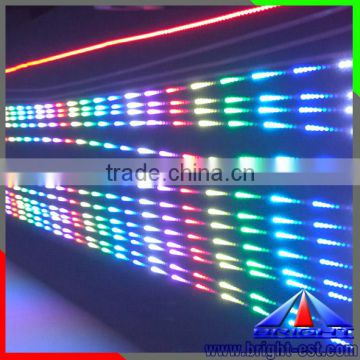 CE RoHs DC12V RBG LED Strip , 14 pixel per meter LED strip light , dmx rgb led light