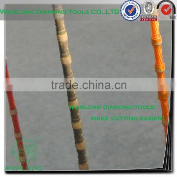 11mm multi wire saw granite,diamond wire saw used on multi wire saw granite cutting machine