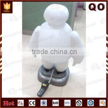 Most popular newly design remote control inflatable robot Baymax toy