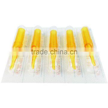 New Disposable Tattoo Tip 11RT Yellow photo-4