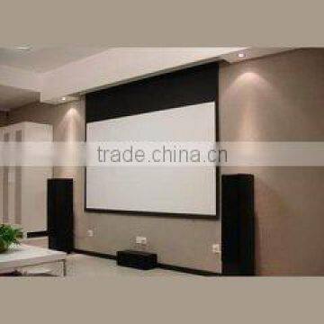 wall mount electronic projector screen