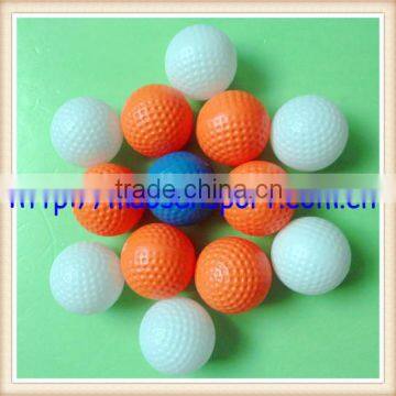 hollow practice golf ball high quality outdoor or indoor golf ball