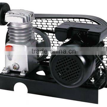 Base plate air compressor without tank