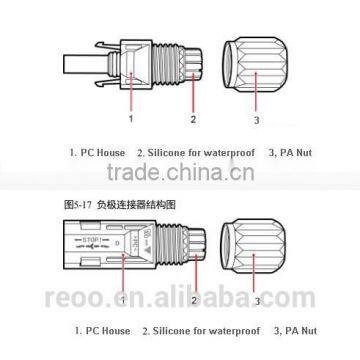 New High Quality MC4 Adapter PV Connectors for Solar Cells Panels photo-2