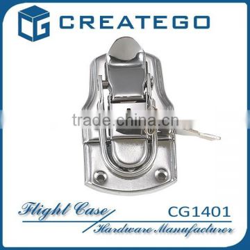 Chrome Plated Medium Draw bolt lock for box