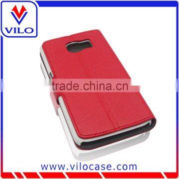 High Quality Wallet Leather Smart Flip Case for Samsung Galaxy S6 photo-6